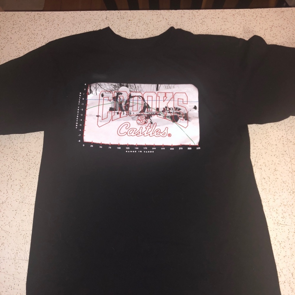 Crooks and castle sniper tshirt